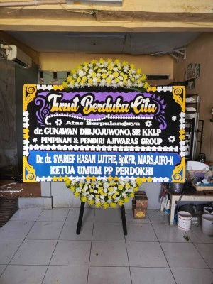 Papan Bunga di Paledah Padaherang